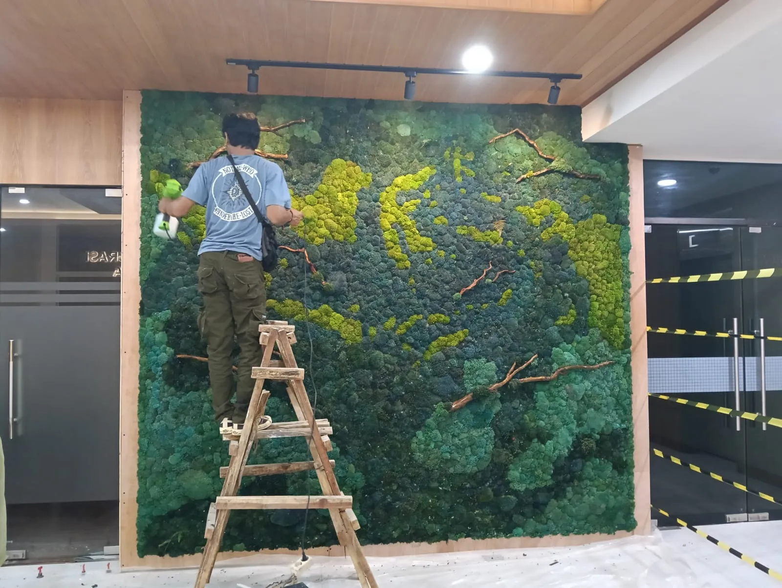 Jasa Pembuatan Moss Wall Jakarta - Solusi Dinding Hijau Modern Tanpa Perawatan